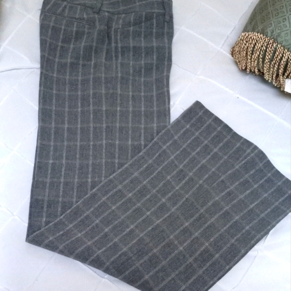 Kensie gray plaid pants - Picture 1 of 14